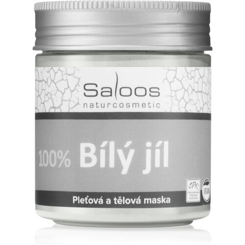 Saloos Clay Mask Kaolinite maska za telo in obraz 100 g Cene
