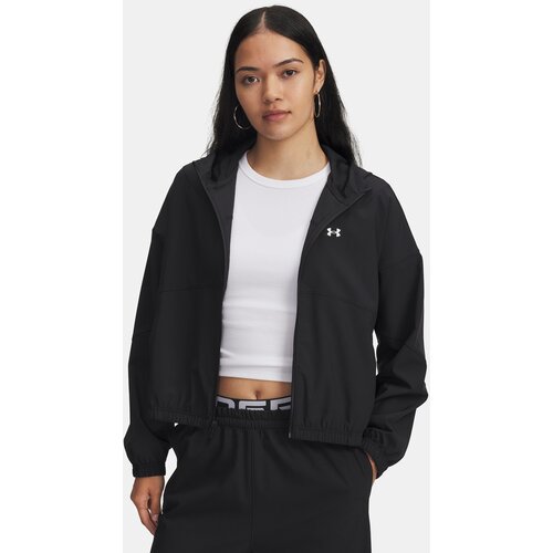 Under Armour UA Rival Woven Jkt HD-BLK Women&amp;#039;s Jacket - Ladies Slike