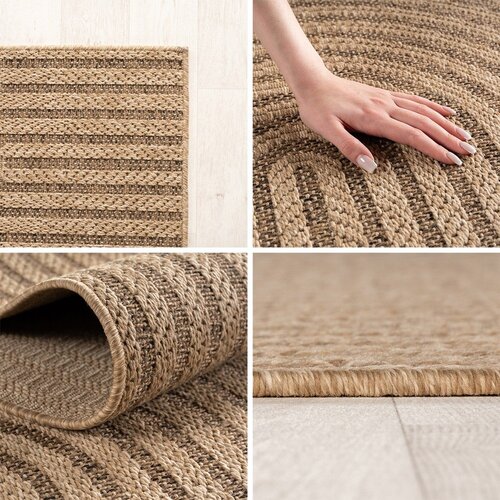 Ayyildiz Carpets Bež notranja in zunanja preproga 280x370 cm Timber 1401 &amp;ndash; Slike