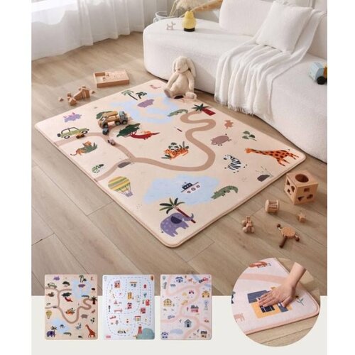 Hakuna Matte Hakuna tepih, oblak s memorijskom pjenom 160 x 120 x 1,5 cm safari Slike