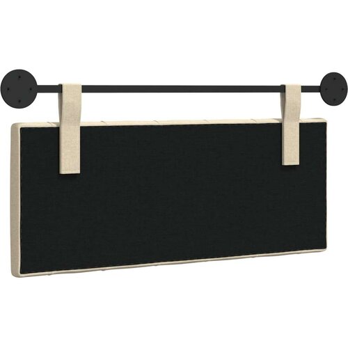  Držeće uzglavlje Zidne Krema 110 x 55 x 7 cm tkanina - Krema 100 cm bez LED Slike