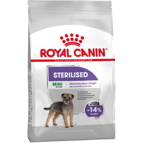 Royal_Canin suva hrana za pse mini sterilised granule 3kg Slike