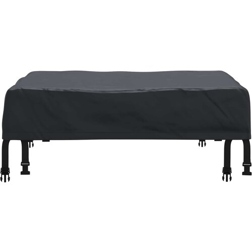  Pokrov za stol Jednobojno Crna 82 x 82 x 15 cm tkanina Slike