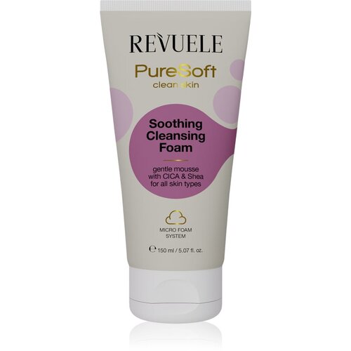 Revuele PureSoft Clean Skin čistilna pena za obraz s pomirjajočim učinkom 150 ml Cene