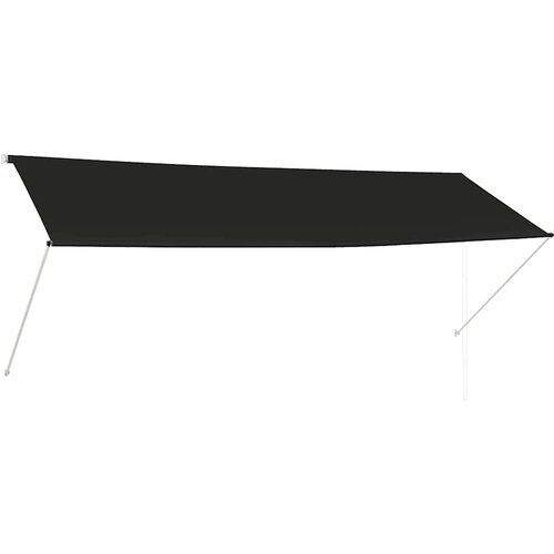 Tenda na uvlačenje 350 x 150 cm antracit Slike