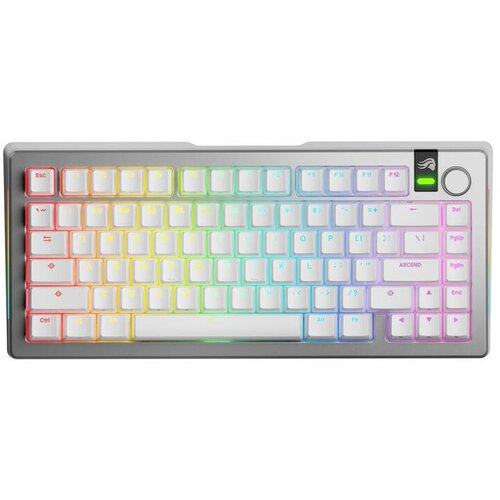 Glorious tastatura GMMK 3 PRO 75% Pre-Built ANSI Wireless - Modularna Silver Cene
