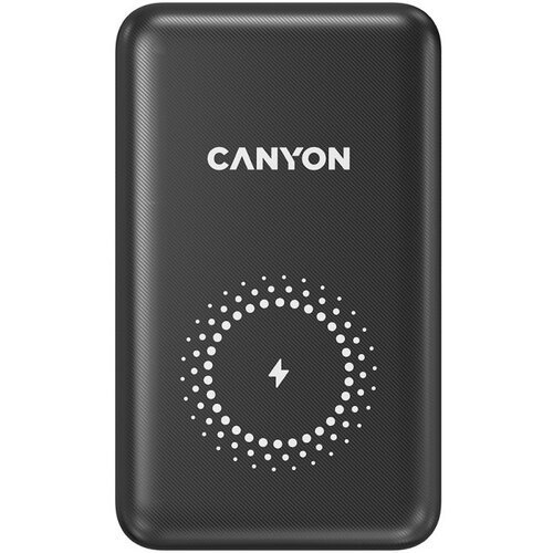 Canyon power bank PB-1001 10000 mAh PD 18W QC 3.0 Wireless 10W Black Cijene