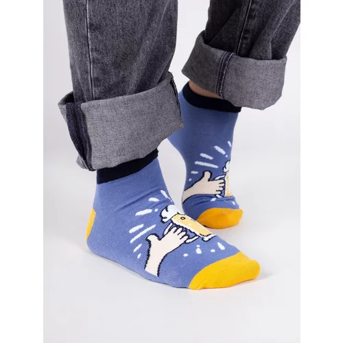 Yoclub Man's Cotton Socks Patterns Colors SKS-0086F-B800
