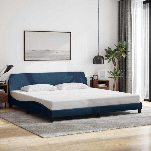  Okvir za krevet Dover plavi 200x200 cm od tkanine Cene