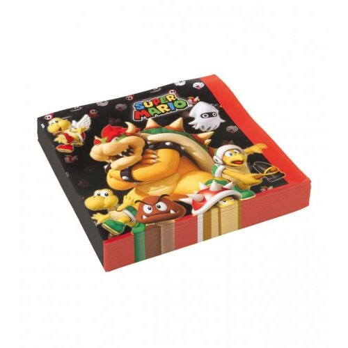 Amscan Salvete rođendanske Super Mario 20/1 9901538 Cijene