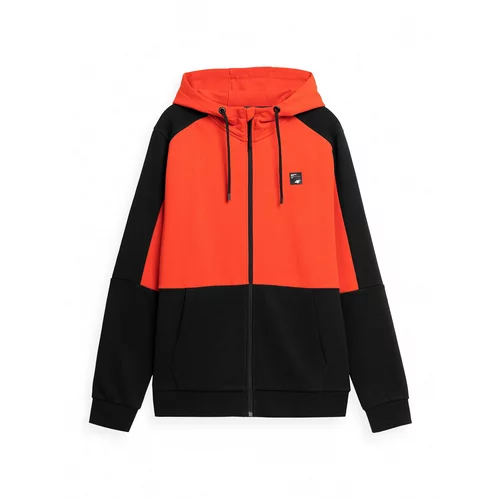 4f Sportska sweater majica narančasta / crna