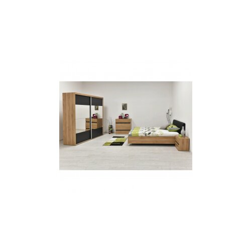  Spavaće Sobe DALY ormar + krevet + komoda + 2xnoćnici Slike
