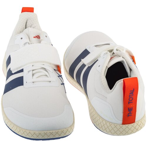 Adidas Čevlji za &amp;scaron;porte v zaprtih prostorih The Total Weightlifting JP9868 Bela Slike