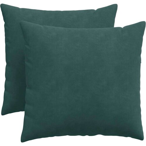 VidaXL jastučići za sofu 2 pcs tamnozelena 50 x 50 cm kordura tekstil Slike