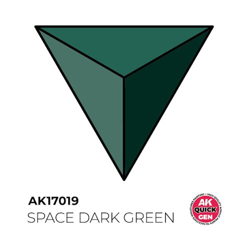 AK Interactive Space Dark Green 18ml - Quick Gen Speed Paint AK17019 Cene