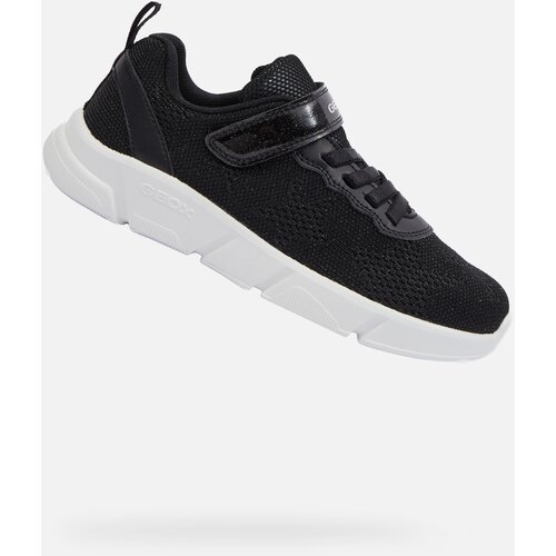 Geox Black Girls Sneakers Aril - Girls Cene