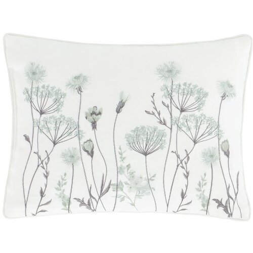 Catherine Lansfield bela in zelena blazina Meadowsweet Floral, 30 x 40 cm Cene