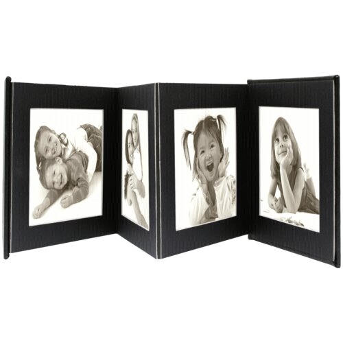DEKNUDT Leporello black 8x15x20 faux leather 8 photos A66DC2 8PH Cijene