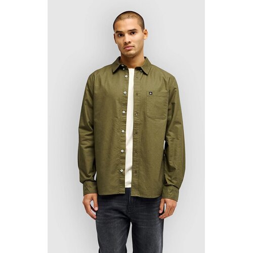 Quiksilver Smoke Trail Oxford Shirt grape leaf Slike