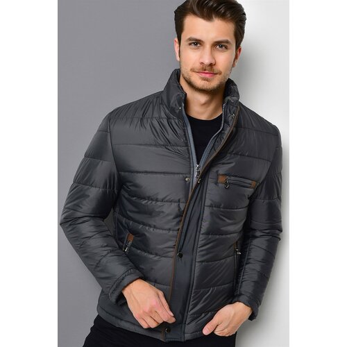 Dewberry M8625 MEN'S COAT-ANTHRACITE Slike