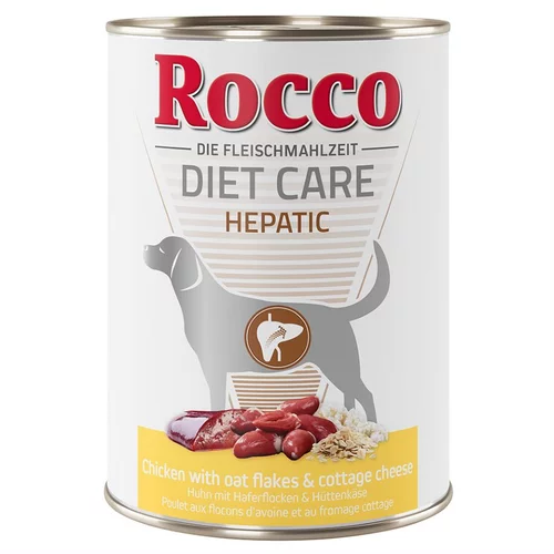 Rocco Diet Care Hepatic piletina sa zobenim pahuljica i svježim sirom 400 g 12 x 400 g
