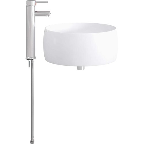  Umivaonik za kupaonicu Krom 38,5 x 38,5 x 16 cm Metal Slike