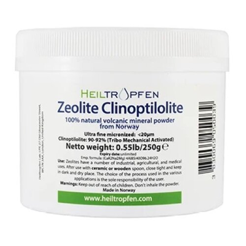 Heiltropfen Zeolit klinoptilolit (250 g) Slike