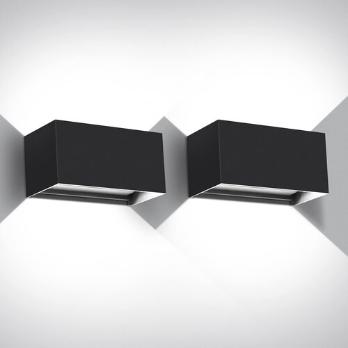 KINGWEN 20 W LED Zunanje Stenske Svetilke - 6000 K (Komplet 2 Kosa) Slike