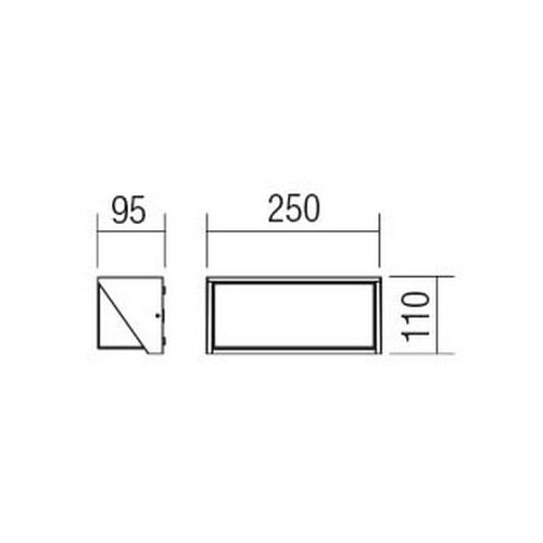  Redo 90237 - LED spolja&amp;scaron;nja zidna svetiljka SPECTRA LED/16W/230V 3000K IP54 bela Slike