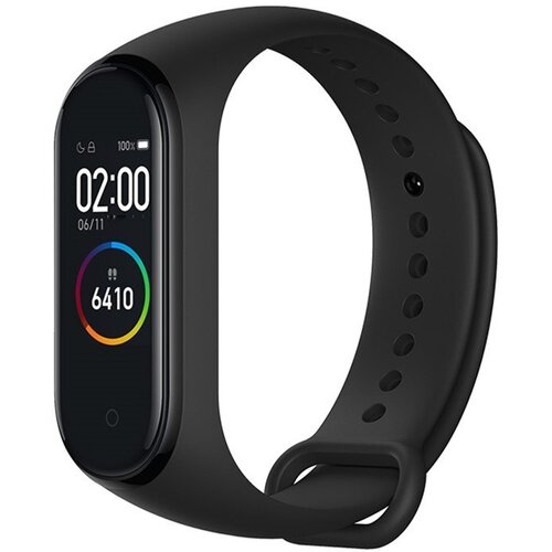 INF zapestnica za uro xiaomi mi band 3/4 silikonska črna, (21236089) Cene