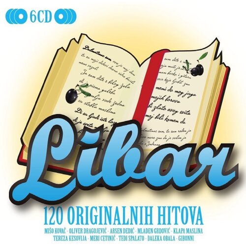 CROATIA RECORDS Razni Izvođači - Libar - 120 Originalnih Hitova Cijene