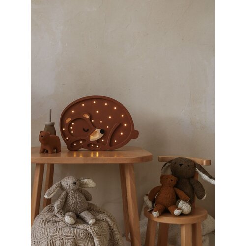  Lampa Little Lights - MEDVJED - smeđa Slike