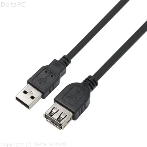 CC MS USB AM 2.0 AF 2m C-AFA3200 crni