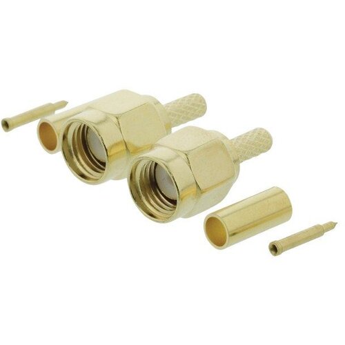 VLSP02900A Connector SMA male metal gold ( VLSP02900A ) Slike