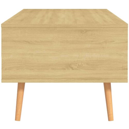 VidaXL Klubska mizica sonoma hrast 100x49,5x43 cm iverna plo&amp;scaron;ča Slike