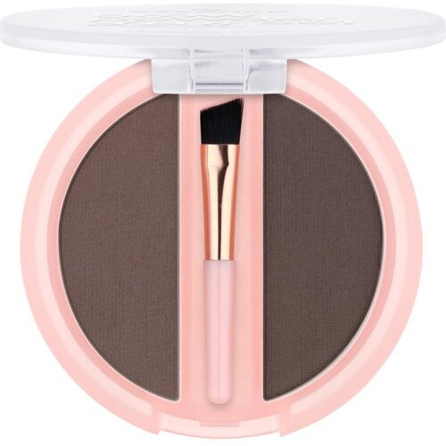 Essence Brow Powder Duo set za obrvi odtenek 03 Dark 1.8 g Slike