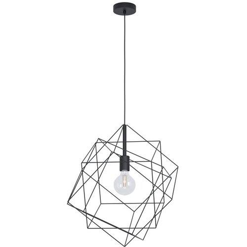 Eglo Viseća lampa STRAITON E27 Ø51,5 cm crna žičana 43359 Cene