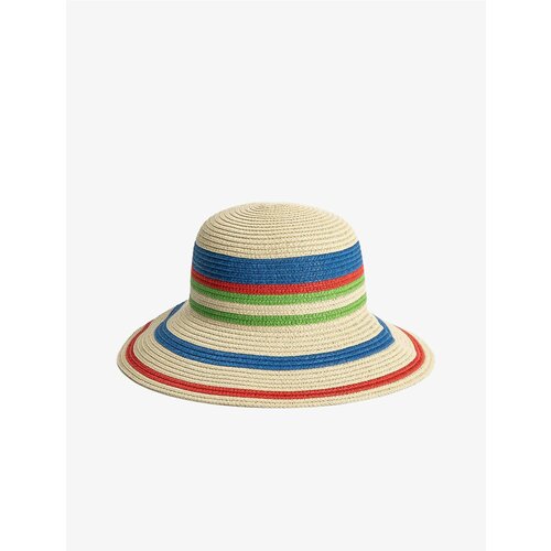 Koton Bucket Straw Hat Textured Multicolor Slike