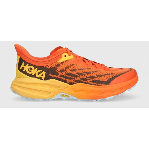 Hoka Tekaški čevlji Speedgoat 5 oranžna barva