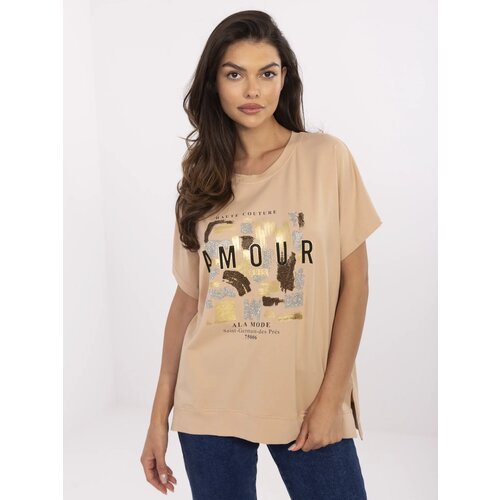 Calimera Blouse-CLM-BZ-1701.81-camel Slike