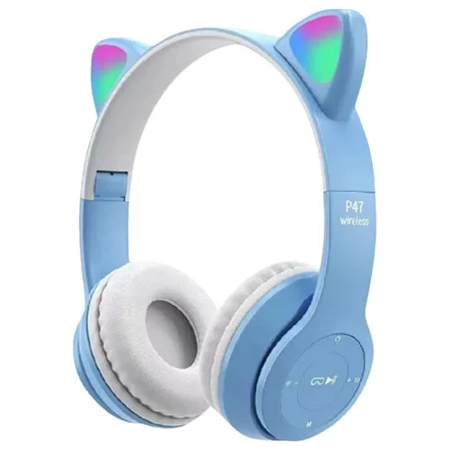  Slušalice za djecu bluetooth cat P47M blue