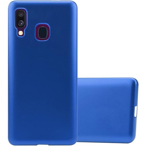 Cadorabo Case, združljiv s Samsungom v kovinsko modri - za&amp;scaron;čitni pokrov, narejen iz fleksibilnega silikona TPU, (20592839) Slike