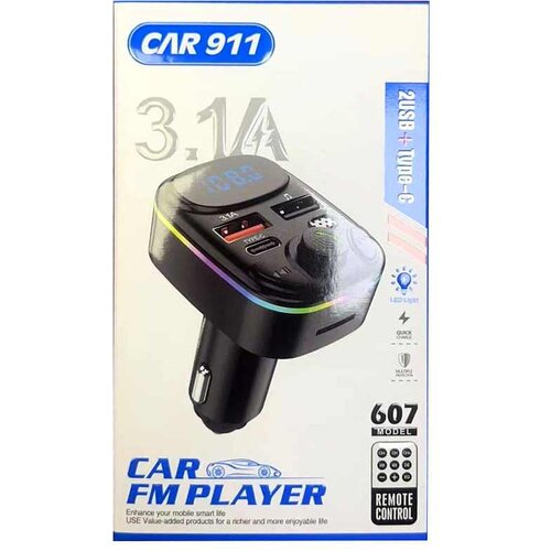  BLUETOOTH FM TRANSMITER CAR 911 607 3.1A+PD Cijene