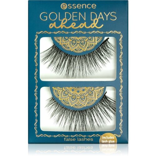 Essence GOLDEN DAYS ahead umetne trepalnice z lepilom 2 kos Cene