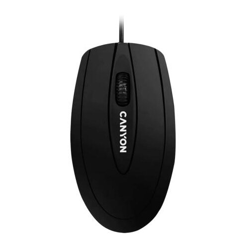 Canyon Miš CM-1 Simple Black USB Optički 1000 DPI CNE-CMS1 Cene