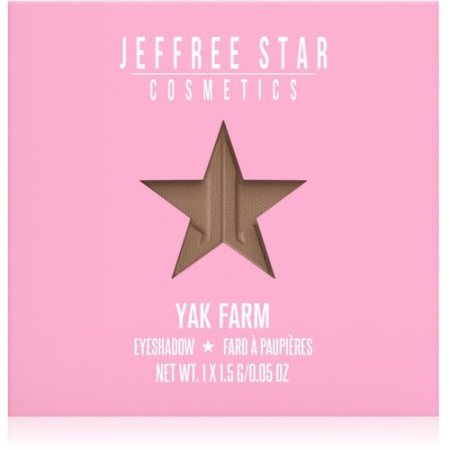 Jeffree Star Cosmetics Artistry Single Eyeshadow senčila za oči odtenek Yak Farm 1,5 g Slike