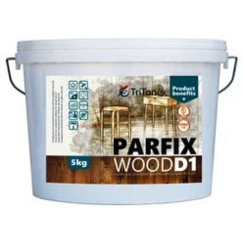 Tritonex Lepak za drvo Parfix Wood D1 5kg Cene