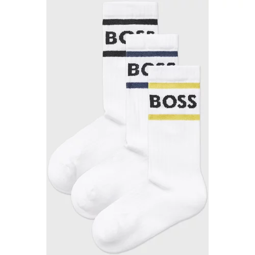 Hugo Boss 3PACK Čarape BOSS Rib Stripe