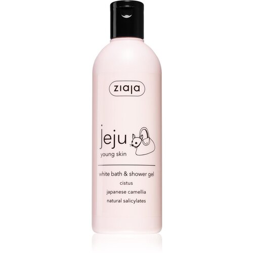 Ziaja Jeju Young Skin gel za prhanje in kopanje beli 300 ml Cene