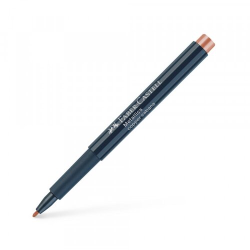 Faber-Castell permanent marker metalics col 252 copper cabana 160752 Slike